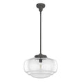 Hunter Saddle Creek 16'' Noble Bronze Clear Seeded Glass