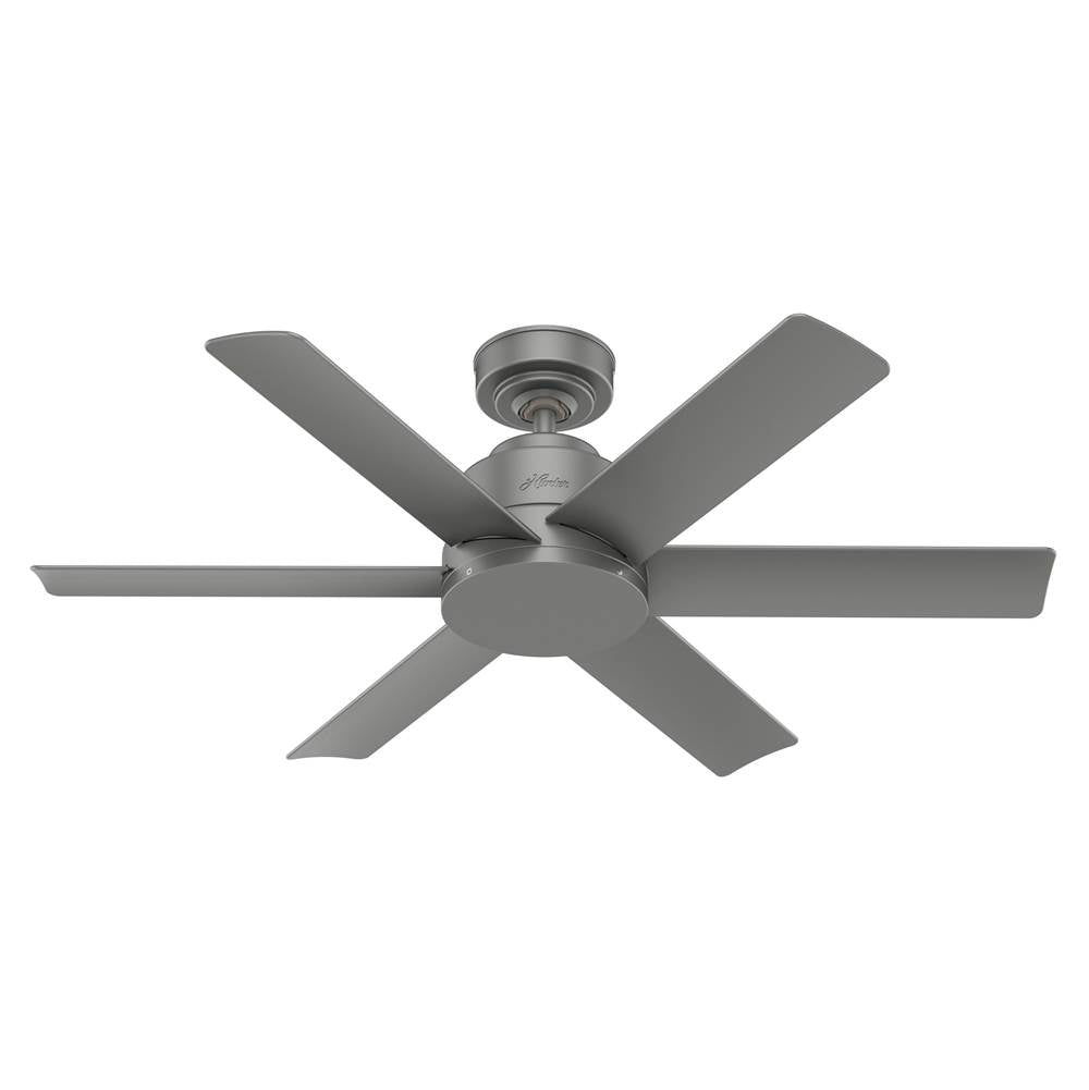 Hunter Kennicott 44'' Kennicott Matte Silver