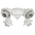 Hunter 99145 Snow White Four-light White Fitter Image 1