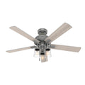 Hunter 50651 Matte Silver Hartland 52'' - Matte Silver Image 1