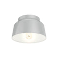 Hunter 19022 Dove Gray Cranbrook 1 Light Flush Mount Image 1