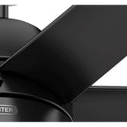 Hunter 51875 Matte Black 60 Inch Skysail Matte Black Wet Rated Ceiling Fan With Led Light Kit And Handheld Remote Image 8