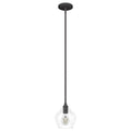 Hunter 19649 Noble Bronze Dunshire 1 Light Pendant 6 Inch Image 1