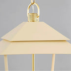 Hudson Valley Lighting 5119-AGB/SSD Aged Brass Natick Lantern Image 4
