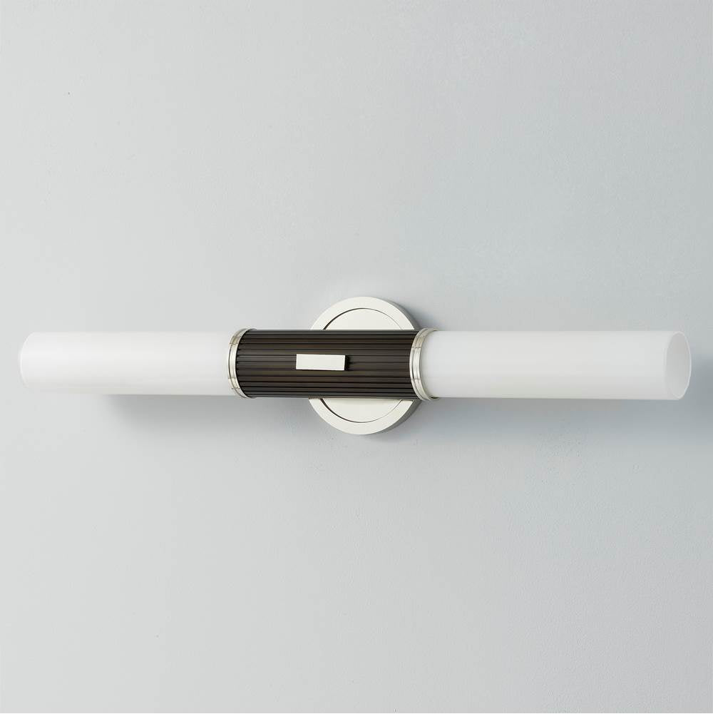 Hudson Valley Lighting 3626-PN/BBR Polished Nickel Crewe Wall Sconce Image 2