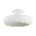 Hudson Valley Lighting BKO1200-AGB/CWL Aged Brass Annie Semi Flush Image 1