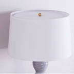 Hudson Valley Lighting L2117-AGB/CCB Aged Brass,Ceramic Crackle Black Cairns Table Lamp Image 3