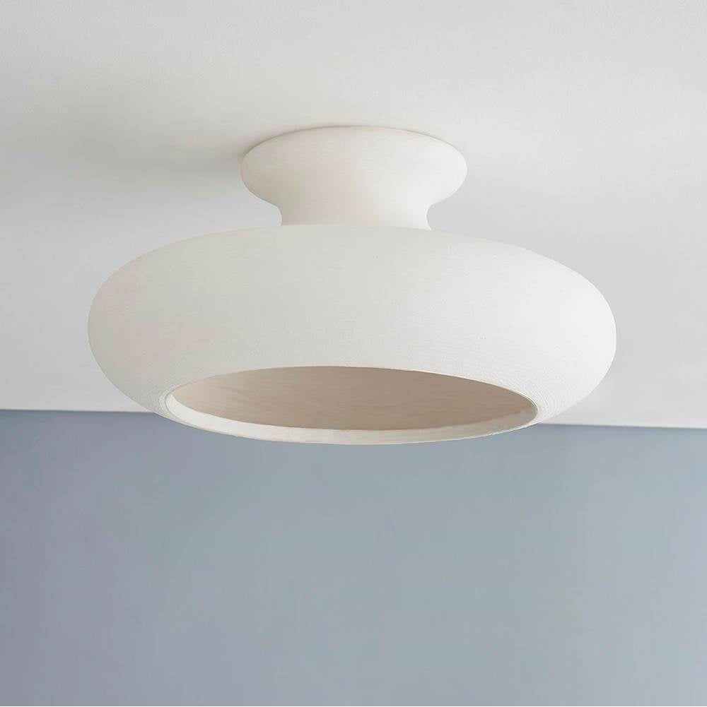 Hudson Valley Lighting BKO1200-AGB/CWL Aged Brass Annie Semi Flush Image 3
