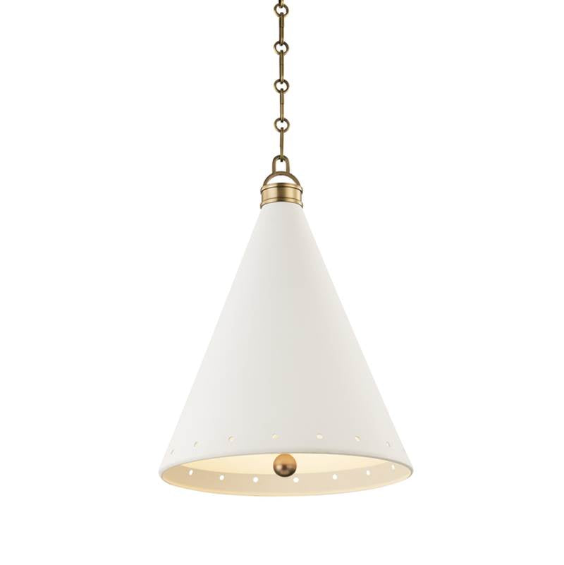 Hudson Valley Lighting Plaster No 1 Plaster No.1 Pendant