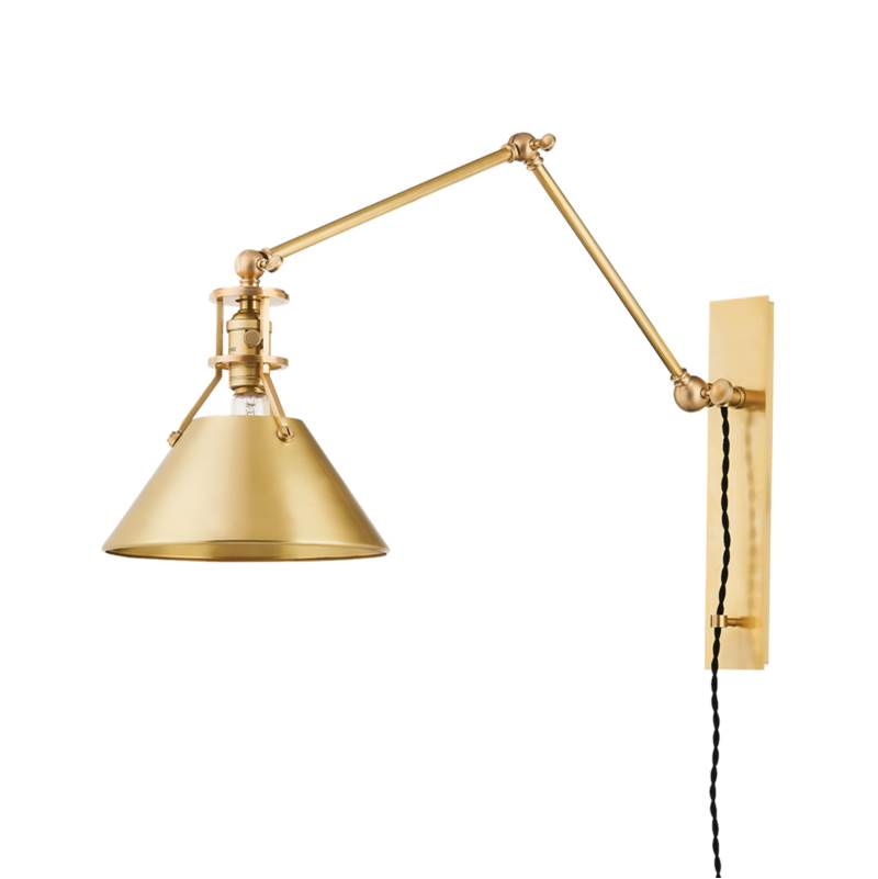 Hudson Valley Lighting Metal No 2 Metal No. 2 Plug-in Sconce