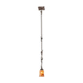Kalco Lighting Vine 5.5-in 1 Light Bark Pendant