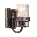 Kalco Lighting Bexley 5-in 1 Light Socket Vintage Iron Bath Wall Sconce