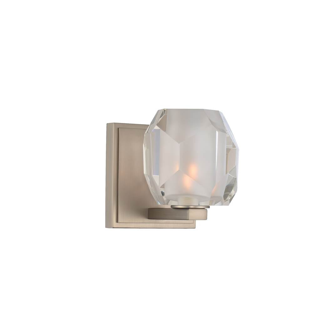 Kalco Lighting 302831SN Satin Nickel Regent 5-in 1 Light Socket Satin Nickel Bath Wall Sconce Image 1
