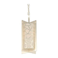 Kalco Lighting Miramar 9-in 1 Light Socket Rose Silver Pendant