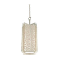 Kalco Lighting Miramar 16-in 8 Light Socket Rose Silver Chandelier