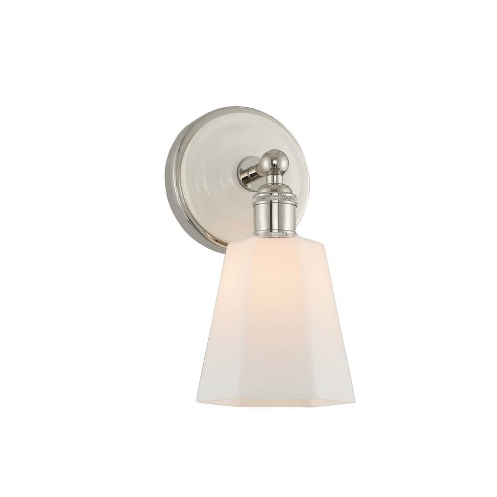 Kalco Lighting Greenwich 5-in 1 Light Socket Polished Nickel Bath Wall Sconce