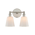 Kalco Lighting Greenwich 13-in 2 Light Socket Polished Nickel Bath Wall Sconce