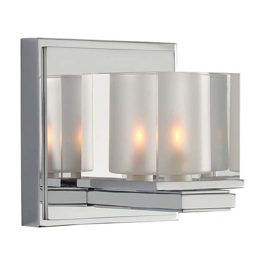 Kalco Lighting Naples 5-in 1 Light Socket Polished Chrome Bath Wall Sconce
