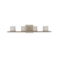 Kalco Lighting Naples 26.5-in 4 Light Socket Satin Nickel Vanity Light