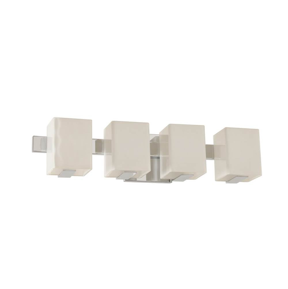 Kalco Lighting Catalina 23-in 4 Light Socket Polished Chrome Vanity Light