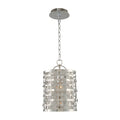 Kalco Lighting Bridgeport 9-in 1 Light Socket Polished Stainless Steel Pendant