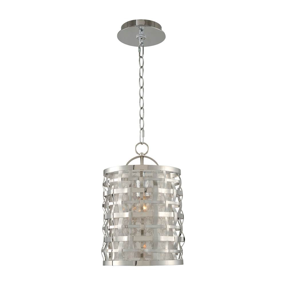 Kalco Lighting Bridgeport 9-in 1 Light Socket Polished Stainless Steel Pendant