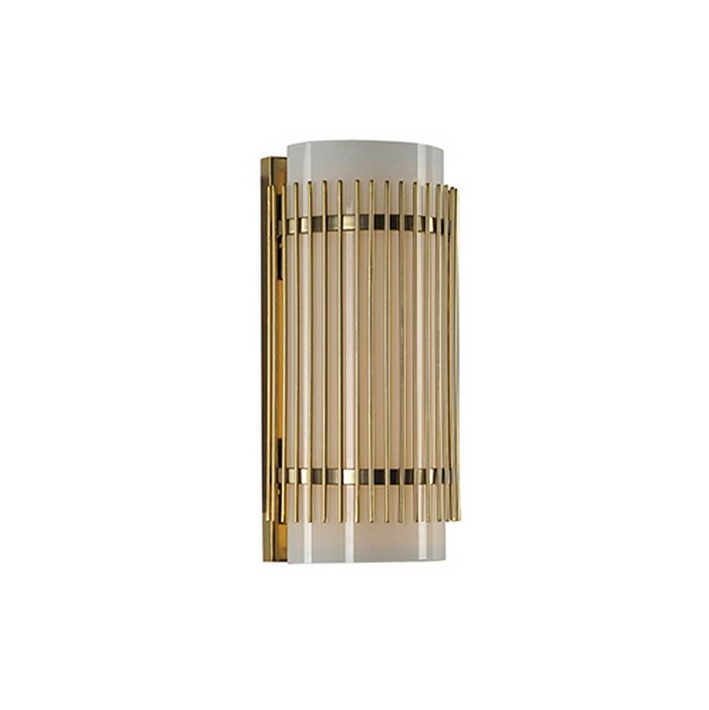 Kalco Lighting Edgewater 10-in 1 Light Led Vintage Pearlized Brass Vanity Light
