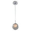 Kalco Lighting Meteor 6-in 1 Light Socket Polished Chrome Pendant