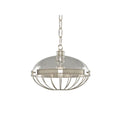 Kalco Lighting Montauk 14-in 1 Light Socket Polished Nickel Pendant