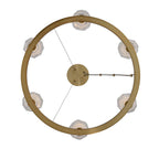 Kalco Lighting Stella 26-in 6 Light Socket Winter Brass Multi-pendant
