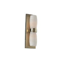 Kalco Lighting Laguna 13.5-in 2 Light Socket Satin Gold Wall Sconce