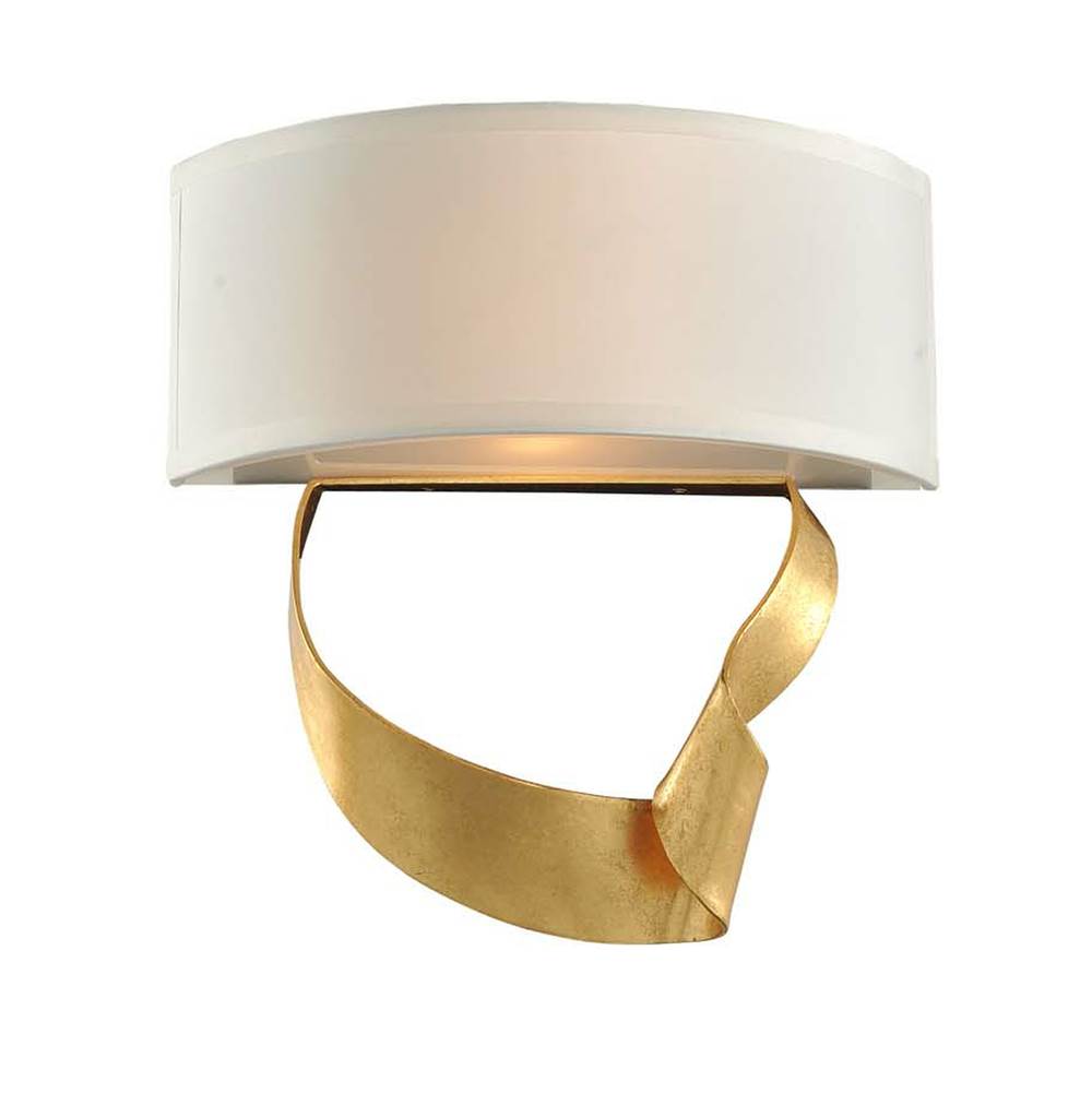 Kalco Lighting Avalon 12-in 2 Light Socket Roman Gold Wall Sconce