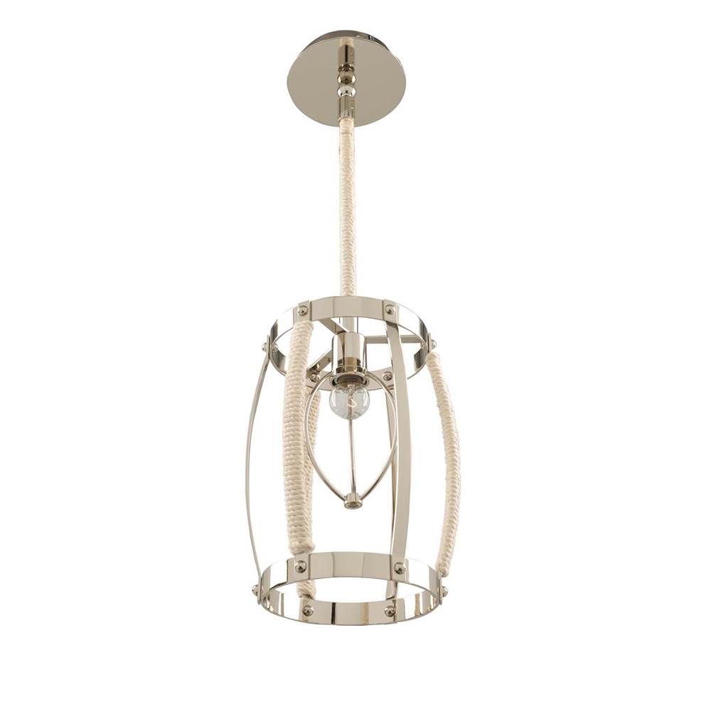 Kalco Lighting Bradbury 9-in 1 Light Socket Polished Nickel Pendant