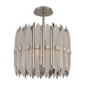 Kalco Lighting Massina 17-in 12 Light Polished Nickel Pendant