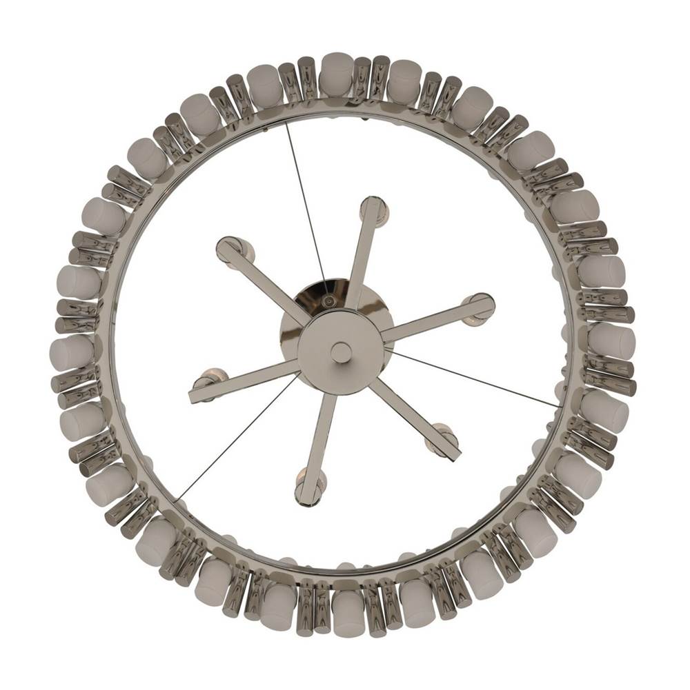 Kalco Lighting Massina 22-in 6 Light Socket Polished Nickel Pendant