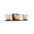 Kalco Lighting Vero 20-in 3 Light Socket English Bronze Bath Wall Sconce