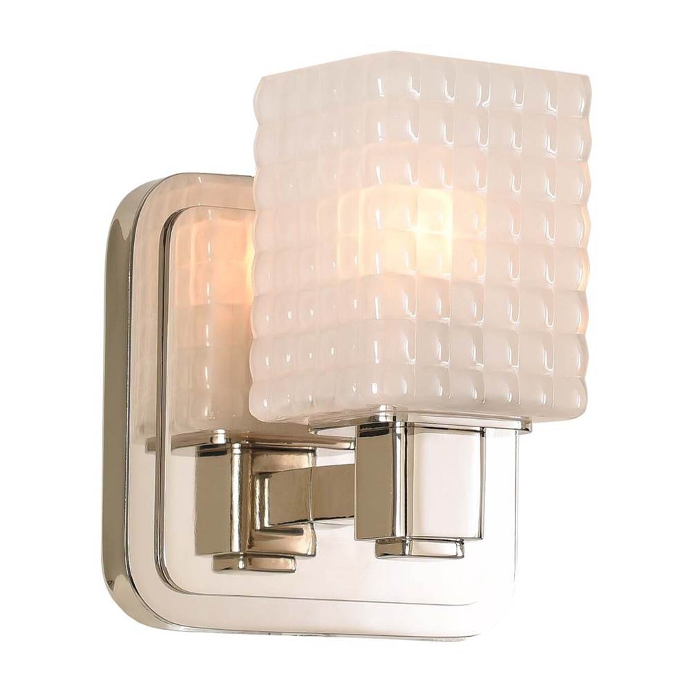 Kalco Lighting Avanti 5-in 1 Light Socket Polished Nickel Bath Wall Sconce