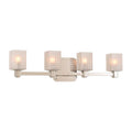 Kalco Lighting Avanti 24-in 4 Light Socket Polished Nickel Vanity Light