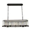 Kalco Lighting Essex 37-in 5 Light Socket Sienna Bronze Linear Pendant