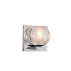 Kalco Lighting Corona 5-in 1 Light Socket Polished Chrome Bath Wall Sconce