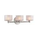 Kalco Lighting 315533CH Polished Chrome Willow 19-in 3 Light Socket Polished Chrome Vanity Light Image 1