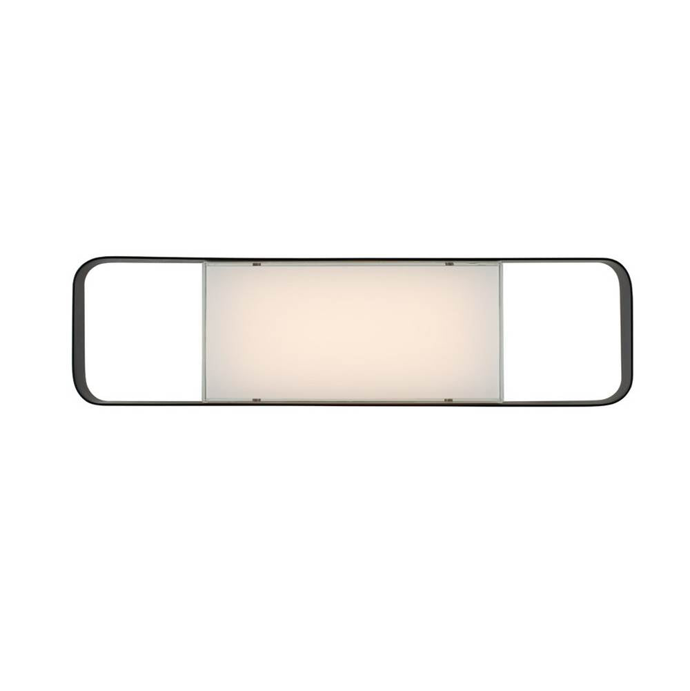 Kalco Lighting 316431BM Matte Black Rhapsody 19-in 1 Light Led Matte Black Vanity Light Image 1