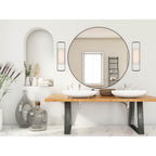 Kalco Lighting Rhapsody 19-in 1 Light Led Matte Black Vanity Light