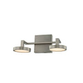 Kalco Lighting Eaton 12-in 2 Light Led Satin Nickel Bath Wall Sconce