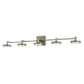 Kalco Lighting Eaton 38-in 5 Light Led Satin Nickel Vanity Light