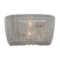 Kalco Lighting Genevieve 7-in 2 Light Socket Polished Nickel Wall Sconce