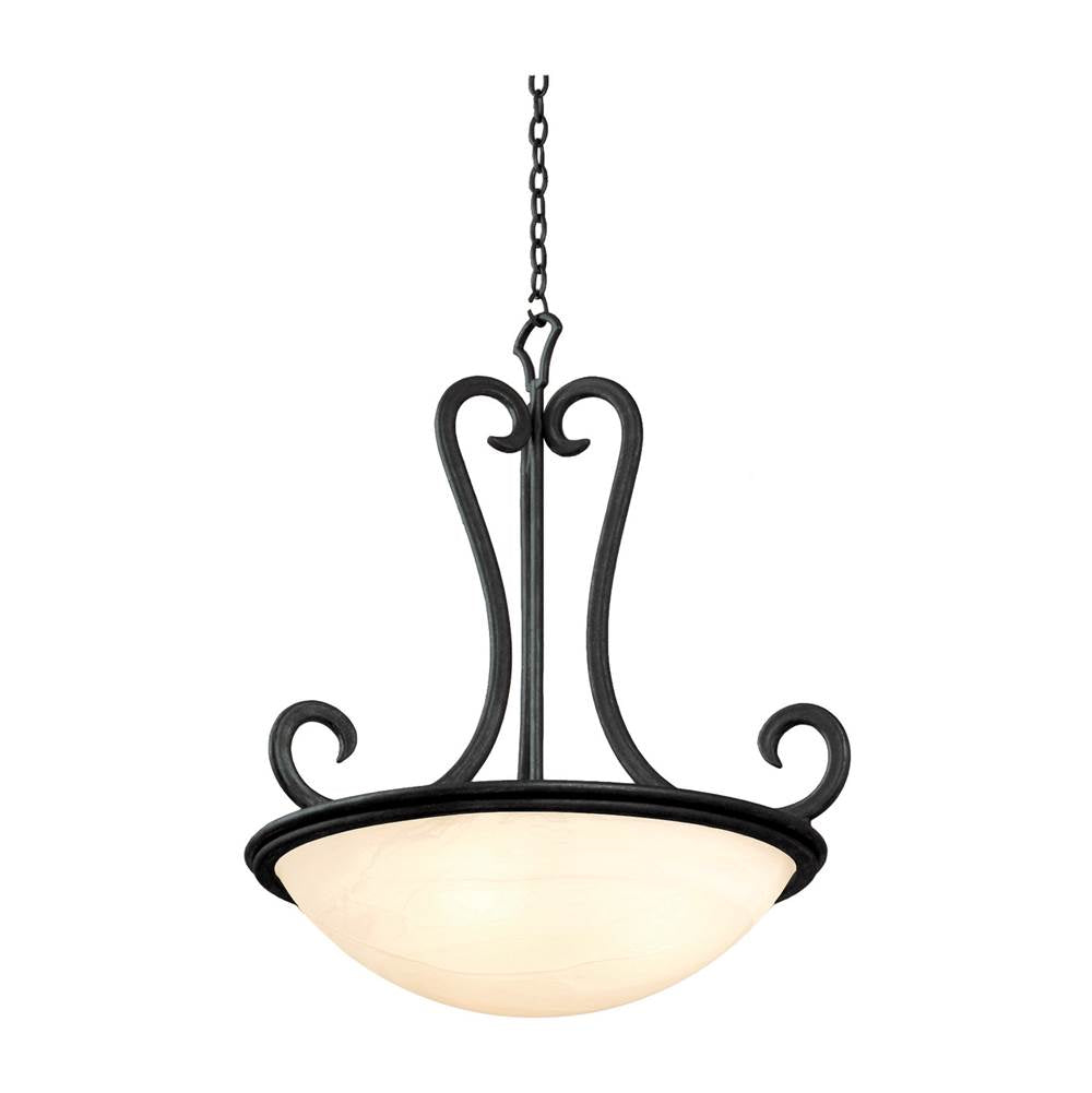 Kalco Lighting Santa Barbara Santa Barbara 26-in 3 Light Socket Tortoise Shell Pendant