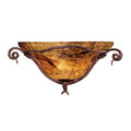 Kalco Lighting Vine 7.5-in 1 Light Socket Bark Wall Sconce