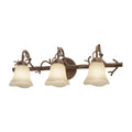 Kalco Lighting Vine 27-in 3 Light Socket Bark Vanity Light