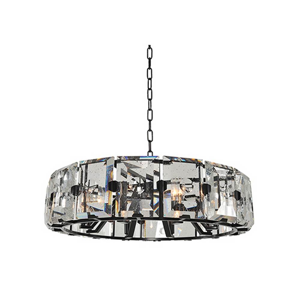 Kalco Lighting Giada 27-in 8 Light Socket Dark Bronze Chandelier